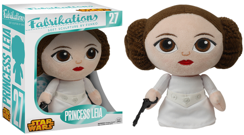 Star Wars Princess Leia Fabrikations Plush Figure (500x281), Png Download