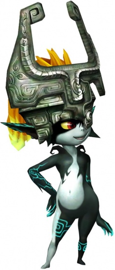 Midna - New Legend Of Zelda Characters (237x555), Png Download
