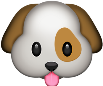 Dog Face - Perro De Whatsapp Emoji (350x350), Png Download