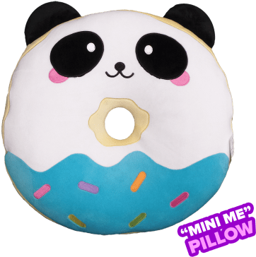 Picture Of Mini Panda Donut Scented Foodie Pillow - Panda Donut (415x415), Png Download