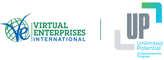Unlimited Potential , A New Mentoring Initiative Launched - Virtual Enterprise (608x220), Png Download