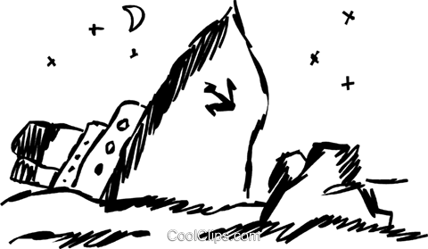 Sinking Ship Royalty Free Vector Clip Art Illustration - Sinking Ship Black Art (480x279), Png Download