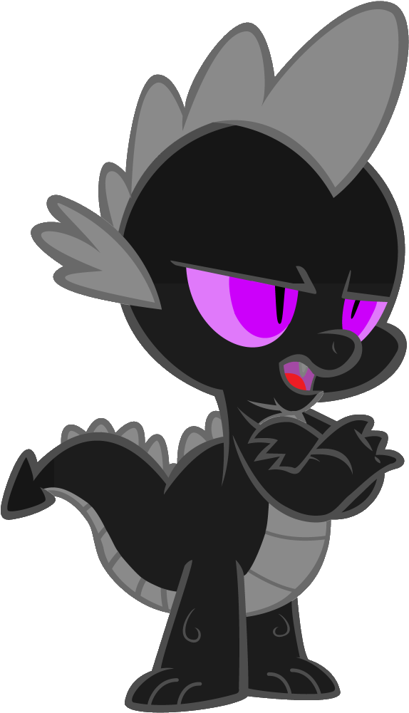 #755017 - Artist - Peternators, Artist - Redmagepony, - Ender Dragon Mlp (650x1000), Png Download