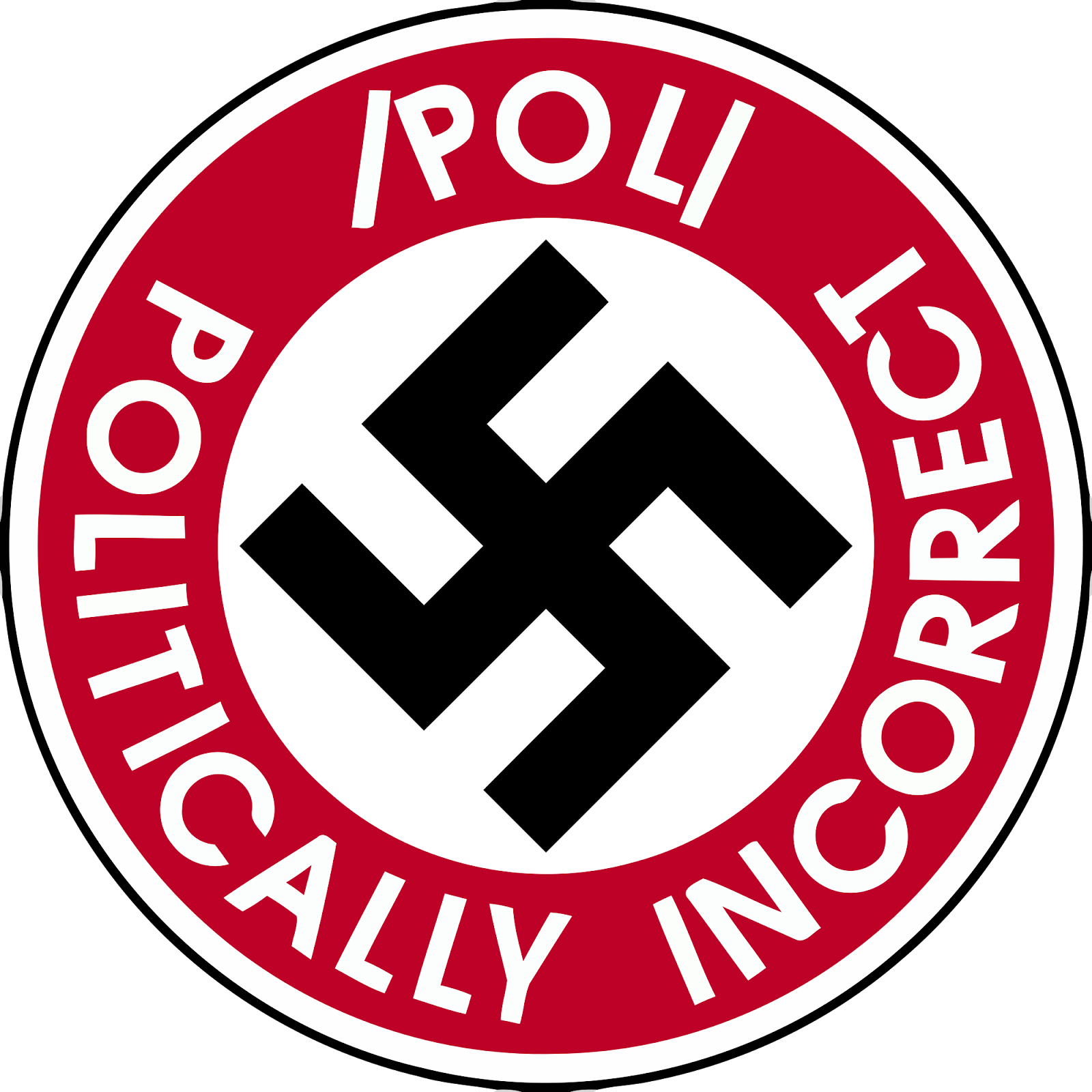 Politically Incorrect » Thread - Pol 4chan Logo (1600x1600), Png Download
