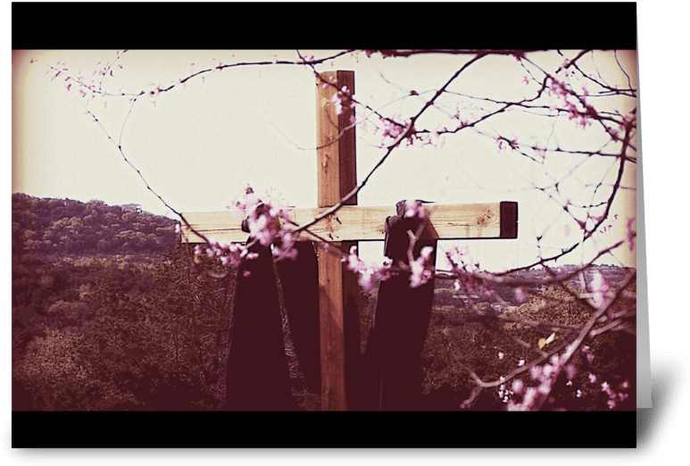 He Is Risen - Greeting Card (848x698), Png Download