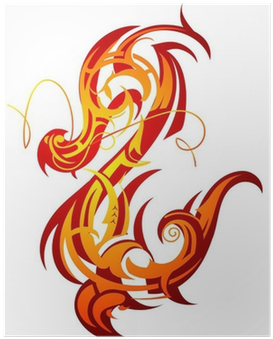 Fire Dragon (400x400), Png Download
