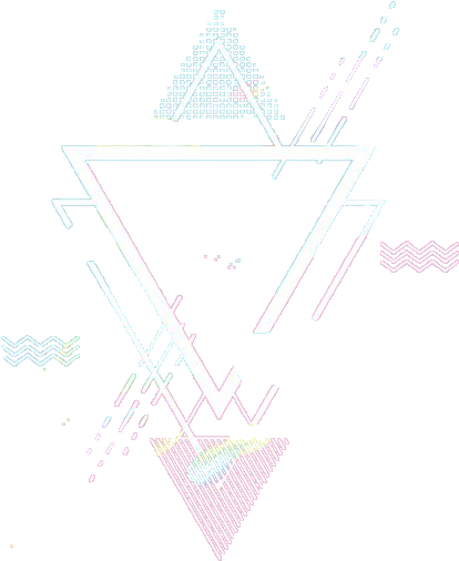 Ftestickers Geometricshapes Pattern Triangle Overlay - Pattern (600x601), Png Download