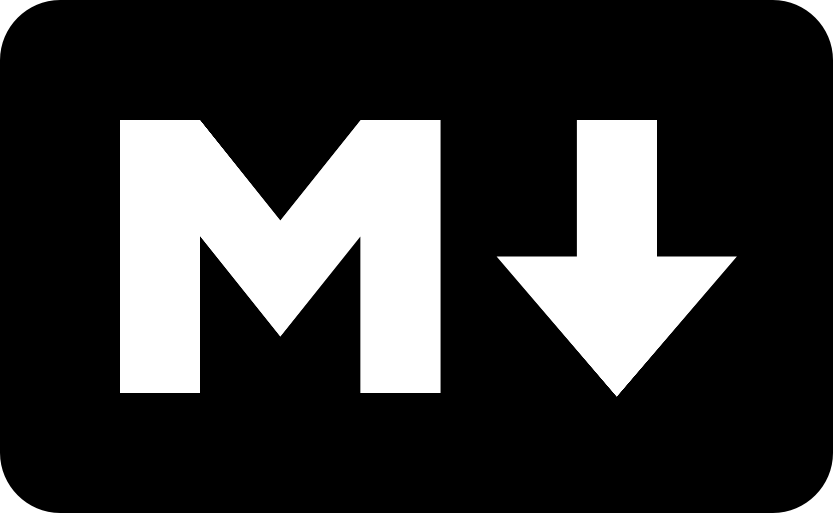 44191585 - > - - Markdown Logo (1664x1024), Png Download