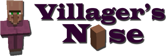 Ice And Fire - Minecraft Villager Nose (682x198), Png Download