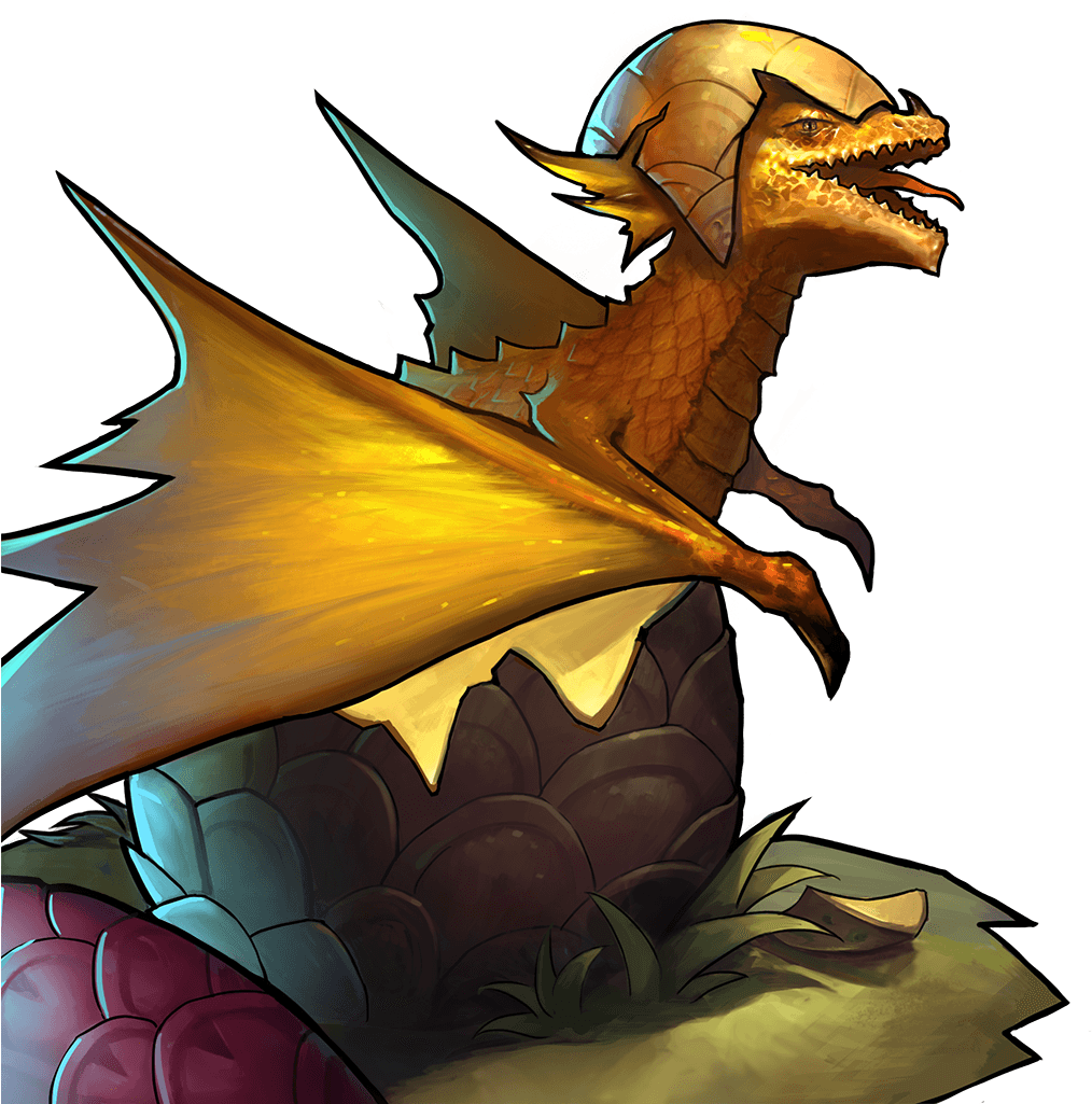 Troop Baby Dragon - Gems Of War Baby Dragon (1024x1024), Png Download