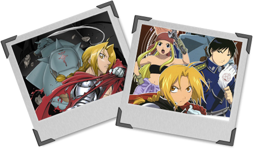 Fullmetal Alchemist - Fullmetal Alchemist Group Wall Scroll (540x320), Png Download