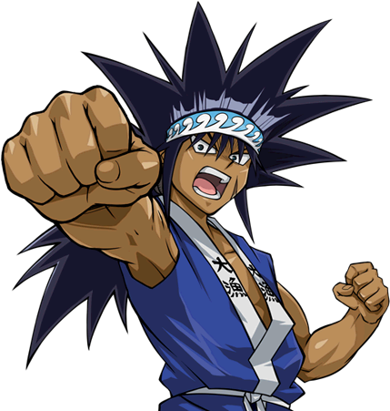 Yugioh Hair Png - Mako Tsunami (550x500), Png Download