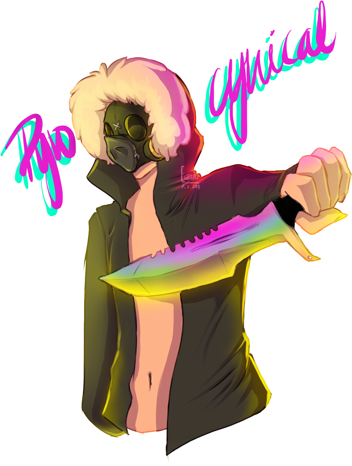 Abandoned Account, Go To Screamingdingos ♢1000 Degree - Knife (1280x1810), Png Download