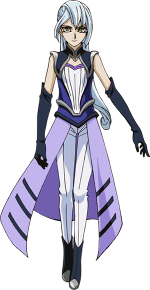 Full Body View Of Grace - Yugioh Arc V Grace Tyler (300x578), Png Download