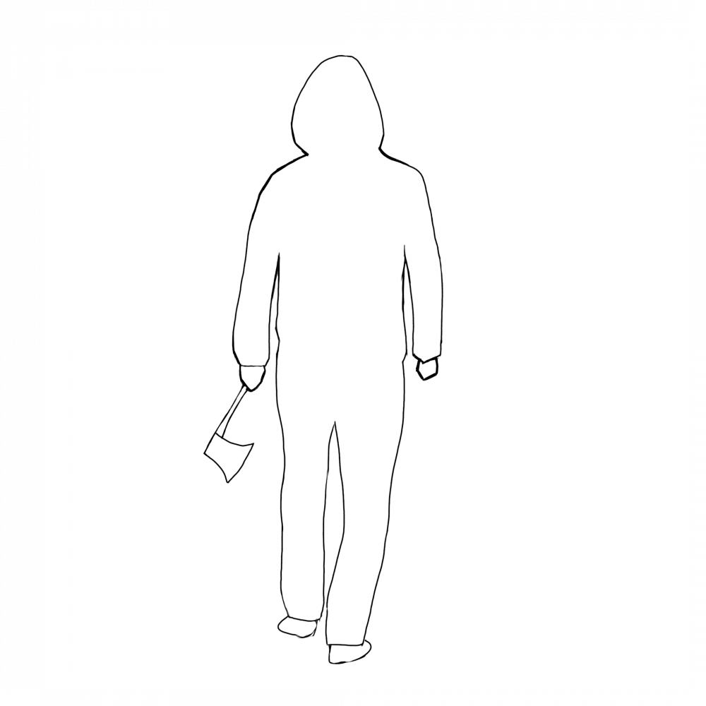 Jackielou Basedonatruestory - Line Art (1000x1000), Png Download