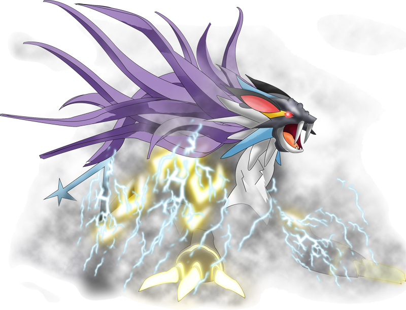 Pokemon Mega Raikou Mist Is A Fictional Character Of - Pokemon Raikou Mega Evolution (800x610), Png Download