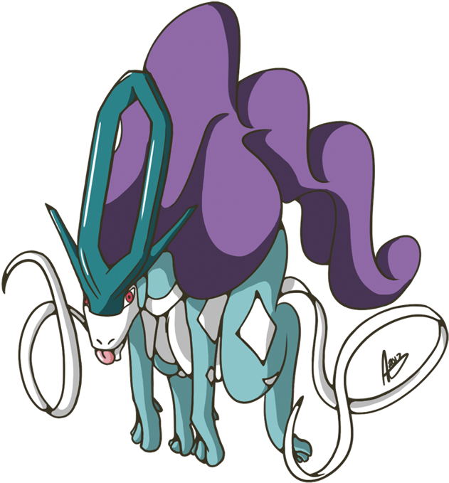 Legendary Beasts, Blep Series Heheart Digitalart Pokemon - Illustration (750x750), Png Download