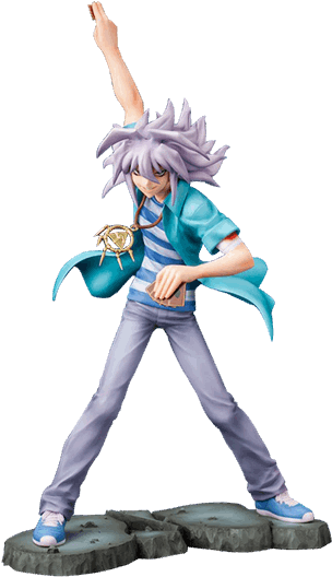 Yu Gi Oh - 1/7 Yami Bakura - Pvc Artfx-j Figure (600x600), Png Download