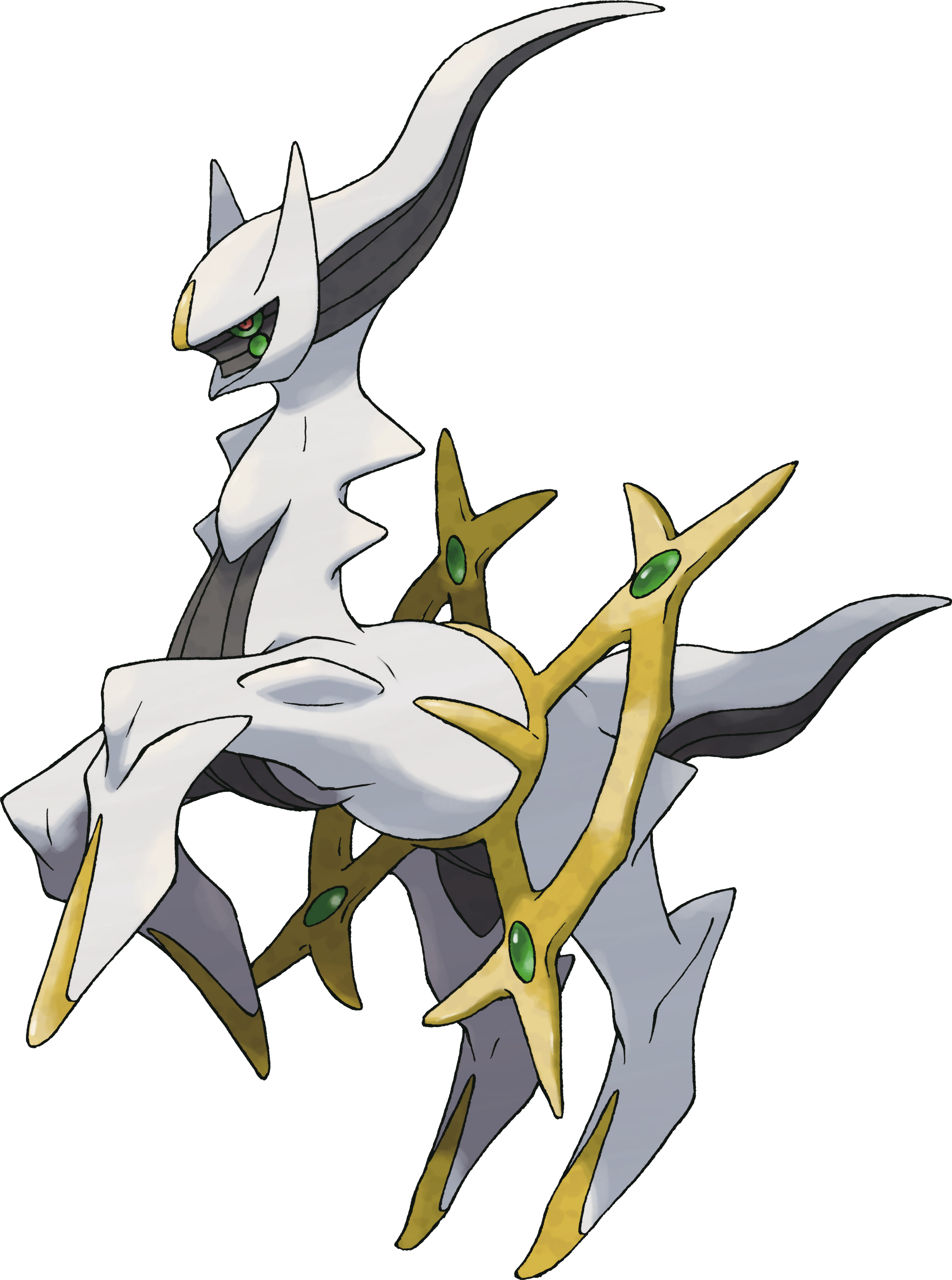 Pokemon Platinum Arceus Poster Pack (2241x3011), Png Download
