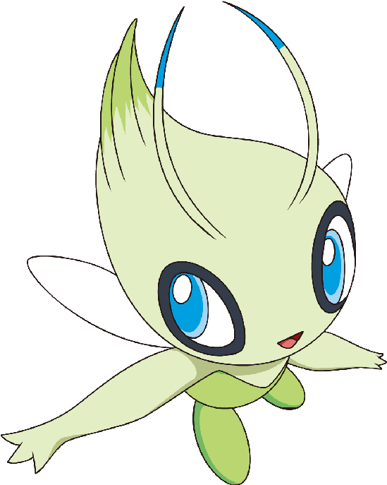 Pokemon Celebi Png (400x500), Png Download