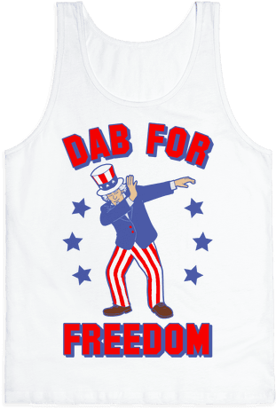 Dab For Freedom Tank Top - Dab For Freedom (484x484), Png Download