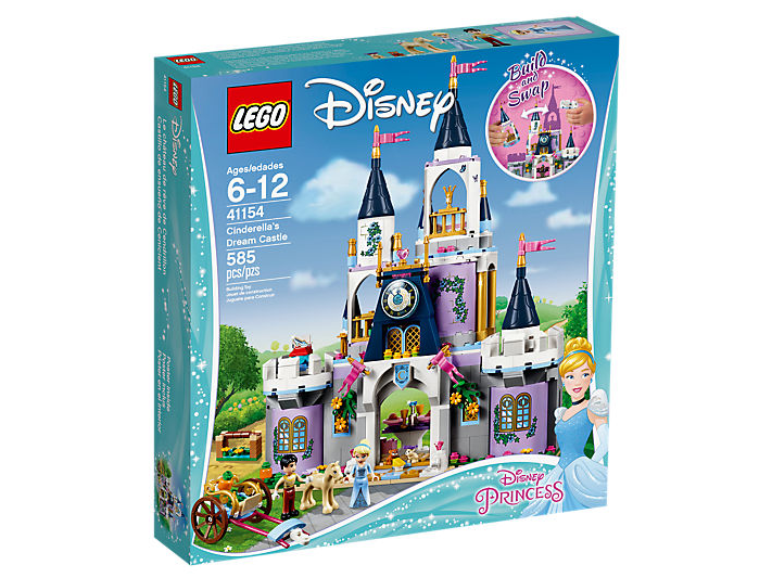 Cinderella's Dream Castle - Lego Cinderella Dream Castle (947x532), Png Download