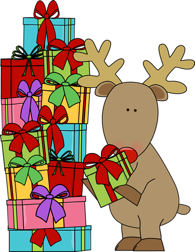 That Old Christmas Tree Oh - Christmas Gift Exchange Clip Art (387x500), Png Download