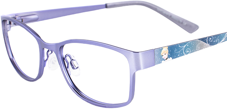 Cinderella - Disney Princess Glasses (768x482), Png Download
