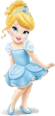 Princesas Baby - Minus - Disney Baby Princess Cenerentola (360x479), Png Download