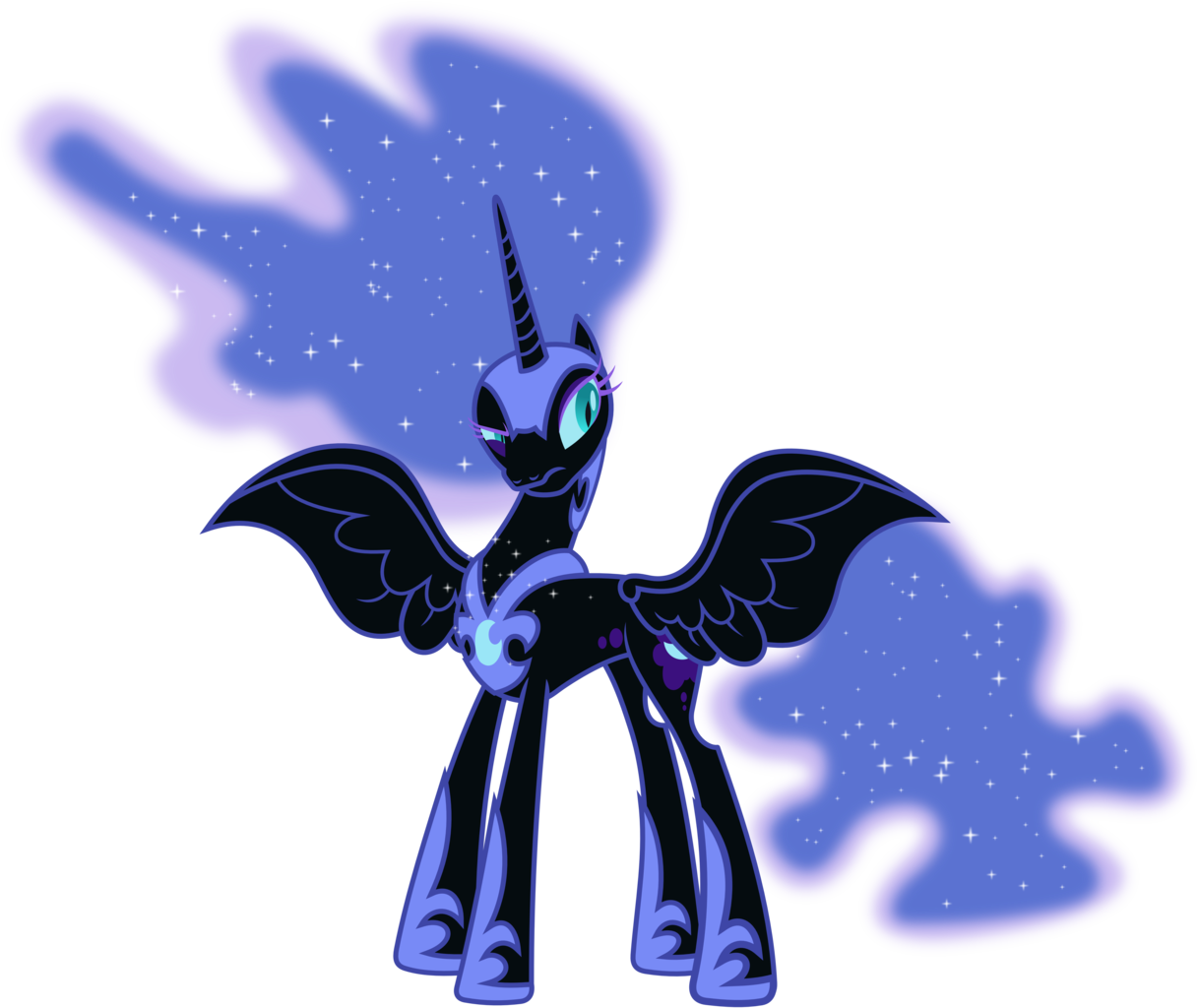 90sigma, Friendship Is Magic, Nightmare Moon, Safe, - Mlp Nightmare Moon Png (1217x1024), Png Download