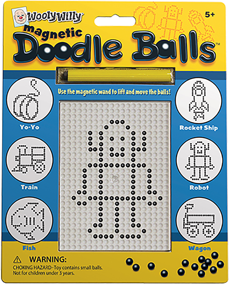 Wooly Willy Logo - Doodle Balls (1000x1000), Png Download