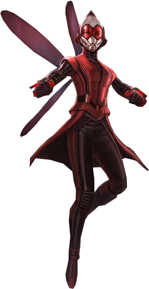 Wasp Marvel Png (762x1049), Png Download