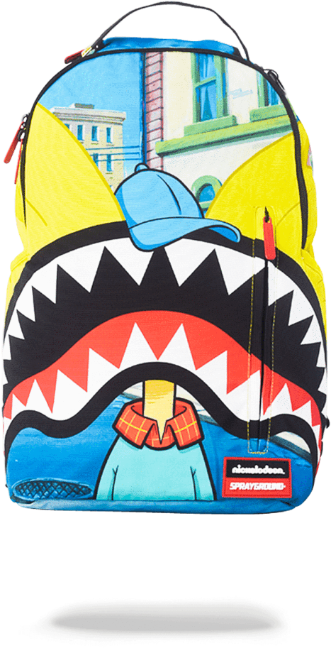 Hey Arnold Sprayground Backpack (802x1023), Png Download