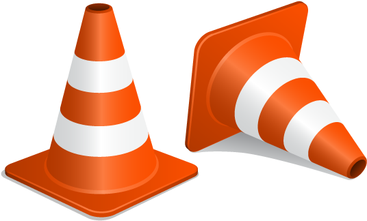 Download Construction Cone Png Photo - Traffic Cones - HD Transparent