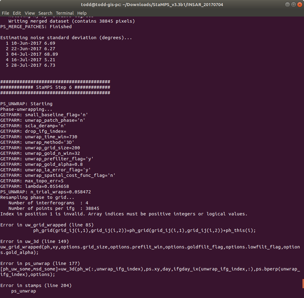 Error Index Step6 Stamps 144 Kb - Checkinstall (995x974), Png Download