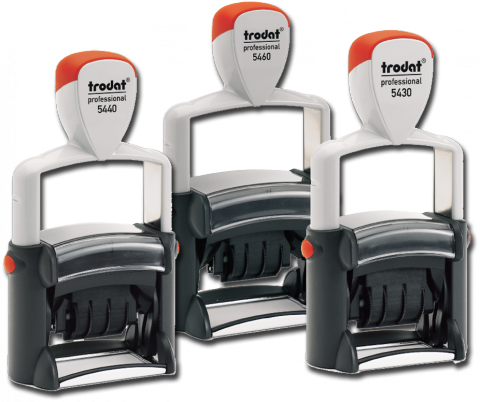 Trodat Self Inking Stamps - Trodat Rubber Stamps Png (480x402), Png Download