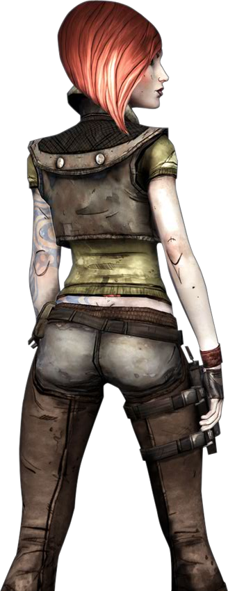 Borderlands Lilith Sexy Ass (328x850), Png Download