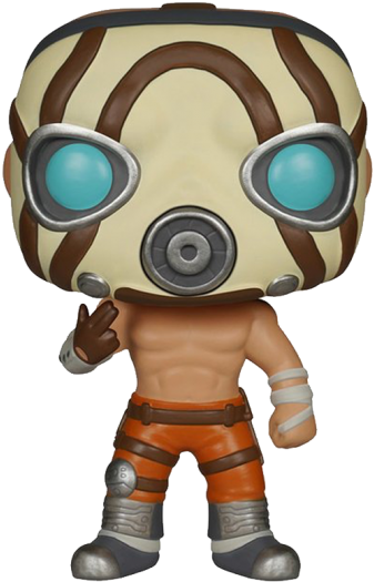Vinyl Borderlands - Psycho - Borderlands Pop Figure (541x541), Png Download