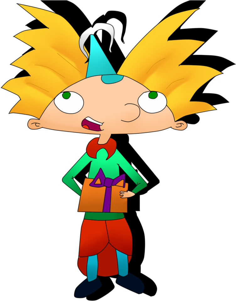 Happy Birthday My Football Head Friend By Ep2403 On - Hey Arnold Happy Birthday (774x1032), Png Download