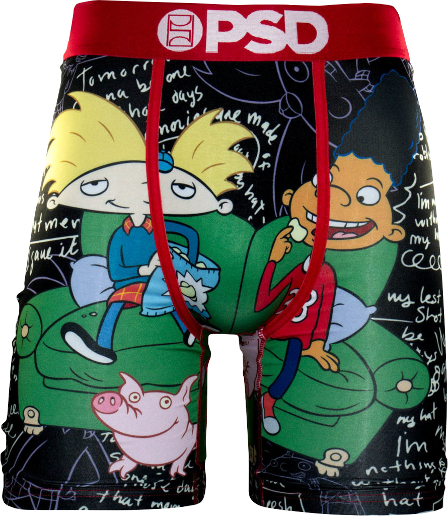 Hey - Psd Underwear Hey Arnold (890x1024), Png Download