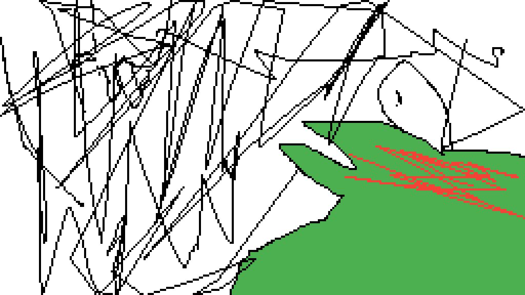 Hey Arnold Fan Fiction - Line Art (1024x576), Png Download