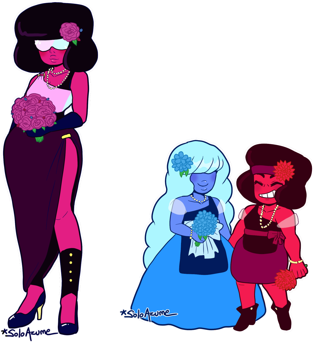 Lapis Lazuli Fashionista Dress Su - Steven Universe Garnet Wedding (1280x1359), Png Download