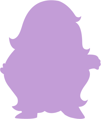 58 Images About Cn On We Heart It - Amethyst Steven Universe Silhouette (336x396), Png Download