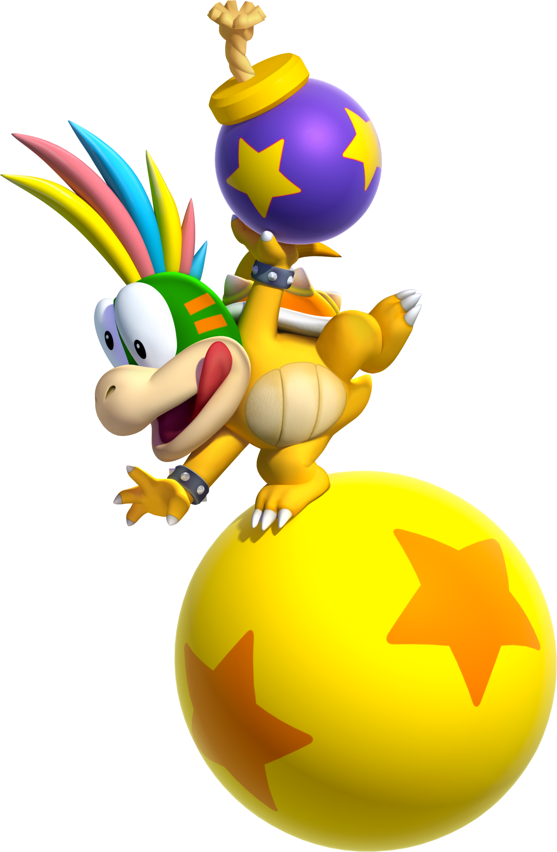 Lemmy Koopa Nsmbu - Lemmy Koopa (1878x2872), Png Download