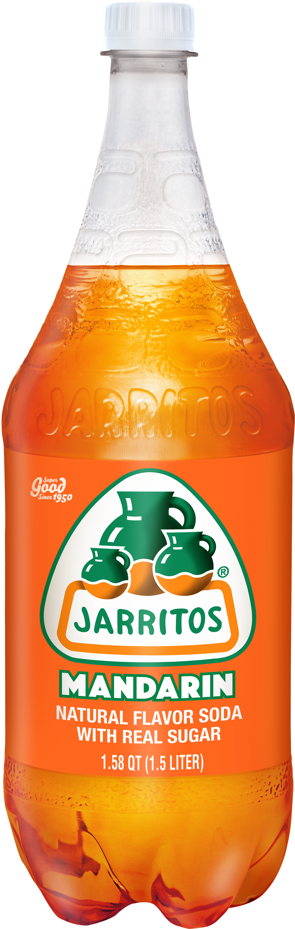 Jarritos Mandarin Soda, - Jarritos Soda, Fruit Punch - 1.5 L Bottle (1213x3247), Png Download