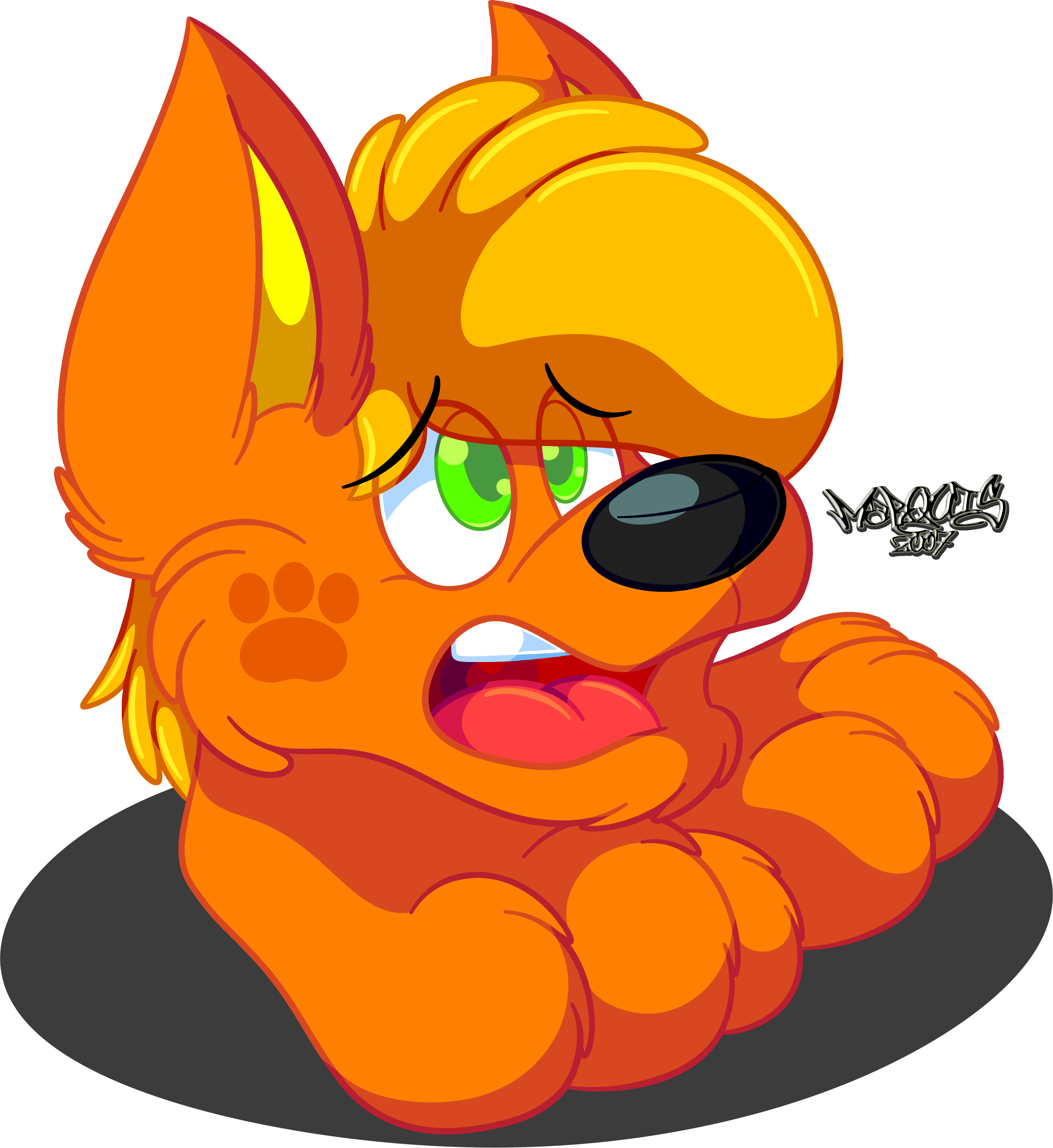 Goomba Marki - Fur (1174x1280), Png Download