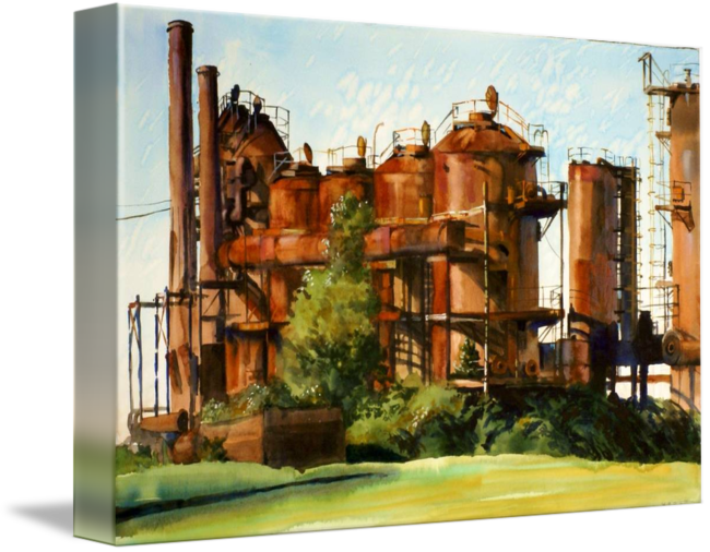 Modern Moai By Suze Woolf - Drawing (650x506), Png Download