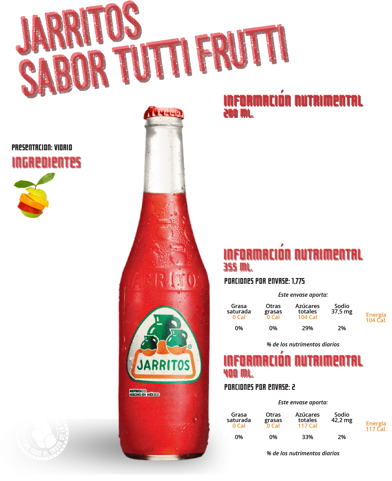 Jarritos Tamarind (product Of Mexico) (1747x2017), Png Download