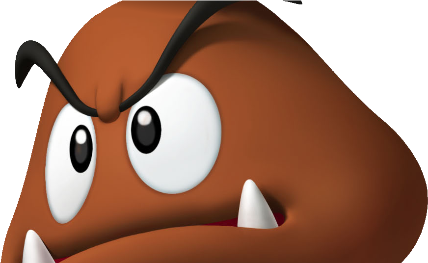 Amiibo Super Mario Goomba (1019x535), Png Download