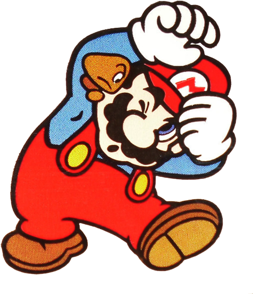 View Original Image - Super Mario Bros 3 Mario And Gombas Graphic Size S (544x630), Png Download